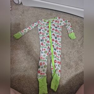 Festive Christmas Kids One Piece Pajama